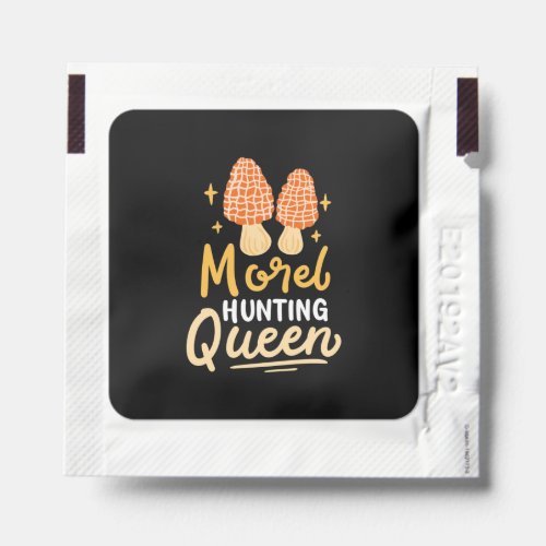 Mushroom Morel Hunting Queen Hand Sanitizer Packet