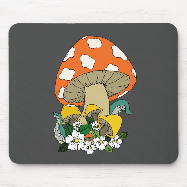 Mushroom  mouse pad (Front)