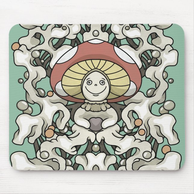 Mushroom Mouse Pad (Front)