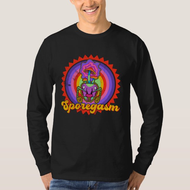 Mushroom mycology biologist mycologist psilocybin  T-Shirt (Front)