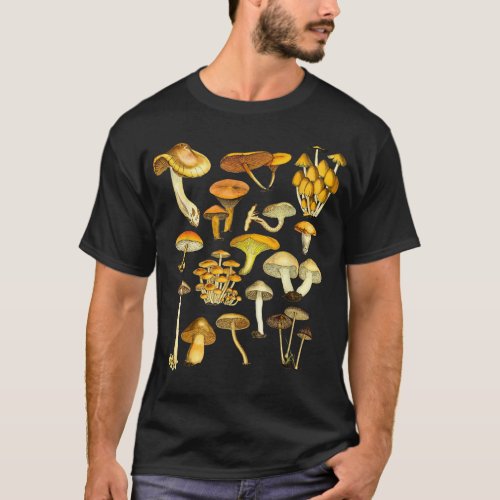 Mushroom  Mycology Fungi Foraging Mushroom Whisper T_Shirt