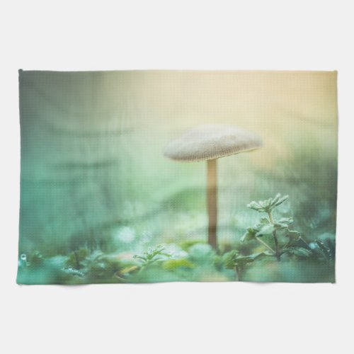 Mushroom Nature Photo Kitchen Towel
