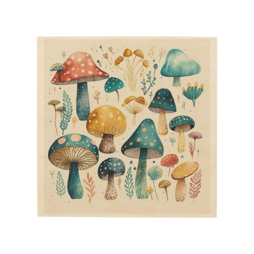  Mushroom Nature Wall Art for a Cozy Atmosphere