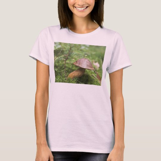 Mushroom On Moss T-Shirt