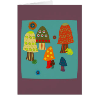 Mushroom Party Cards