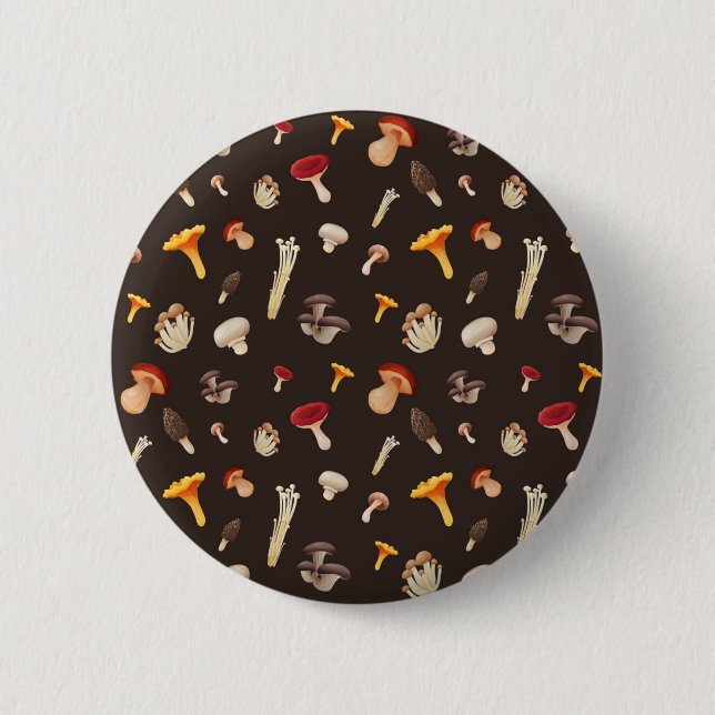 Mushroom pattern button (Front)