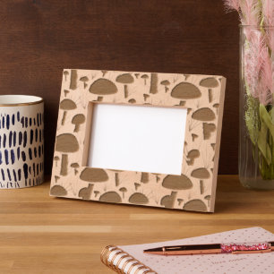 Mushroom Pattern Engraved Frames