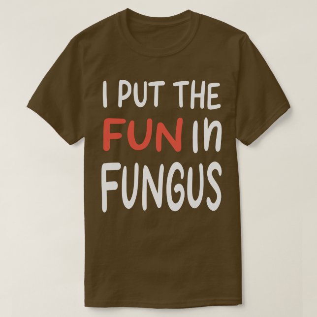 Mushroom Picking T-Shirt (Design Front)