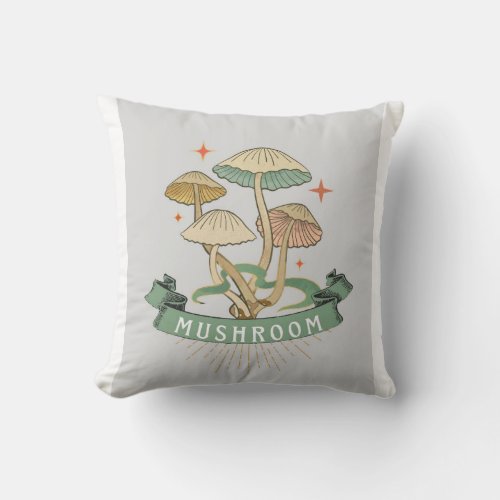 Mushroom Pillow Design