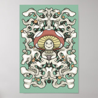 Mushroom Poster