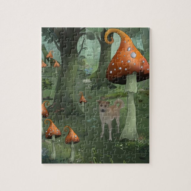 mushroom puzzle (Vertical)
