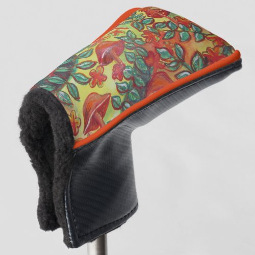 mushroom retro     golf head cover