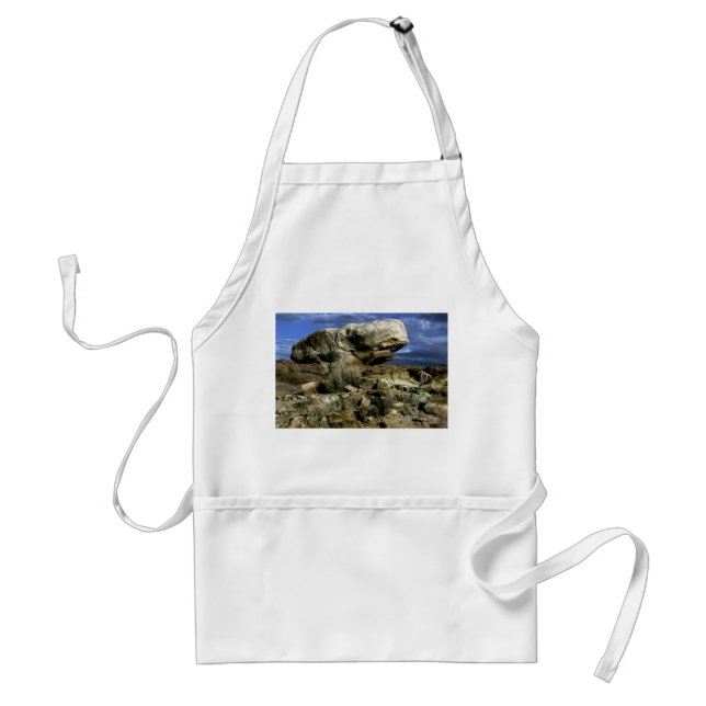 Mushroom Rock Adult Apron (Front)