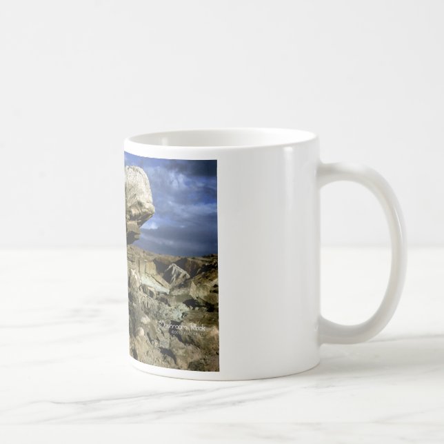 Mushroom Rock Color Photo Coffee Mug (Right)