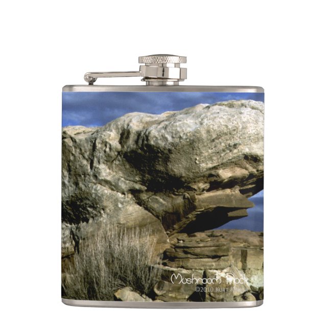Mushroom Rock Flask (Front)