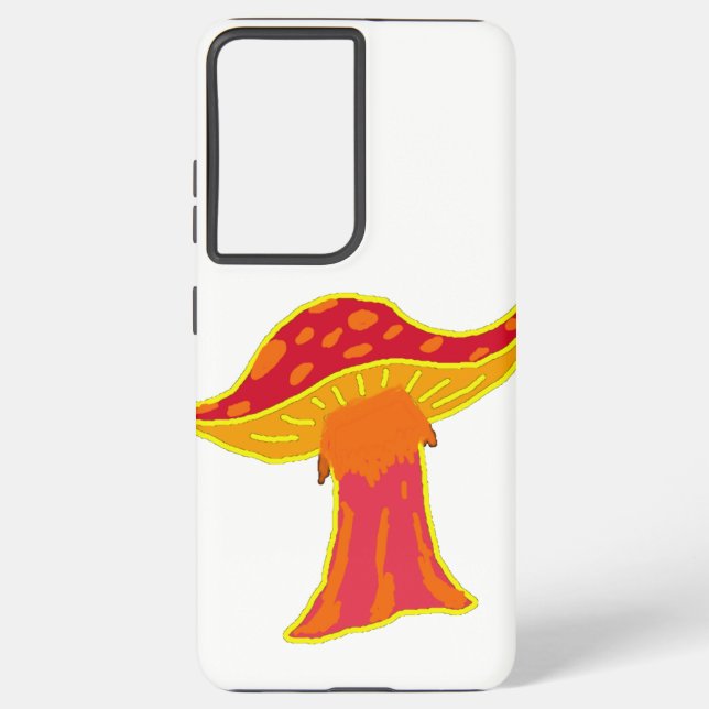 Mushroom Samsung Galaxy Case (Back)