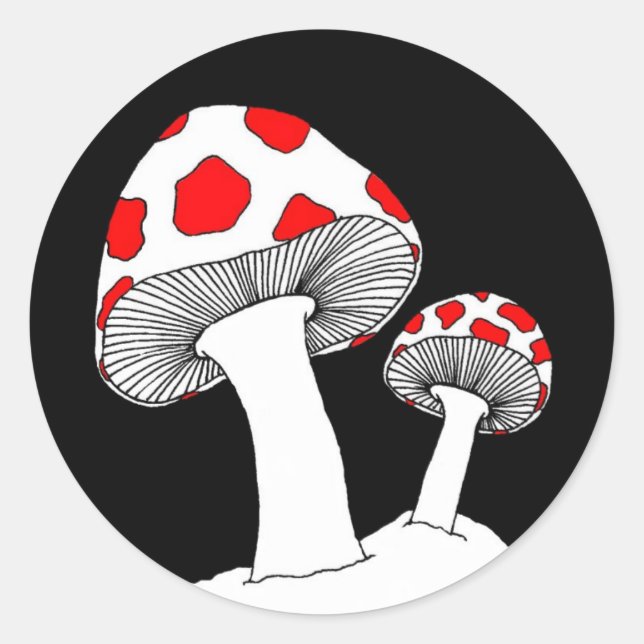Mushroom Sticker (Front)