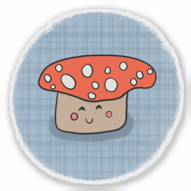Mushroom Sticker (Front)