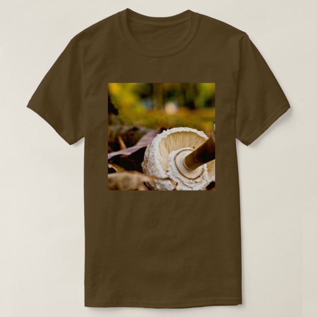 Mushroom Still Life Where Is Alice? T-Shirt (Design Front)