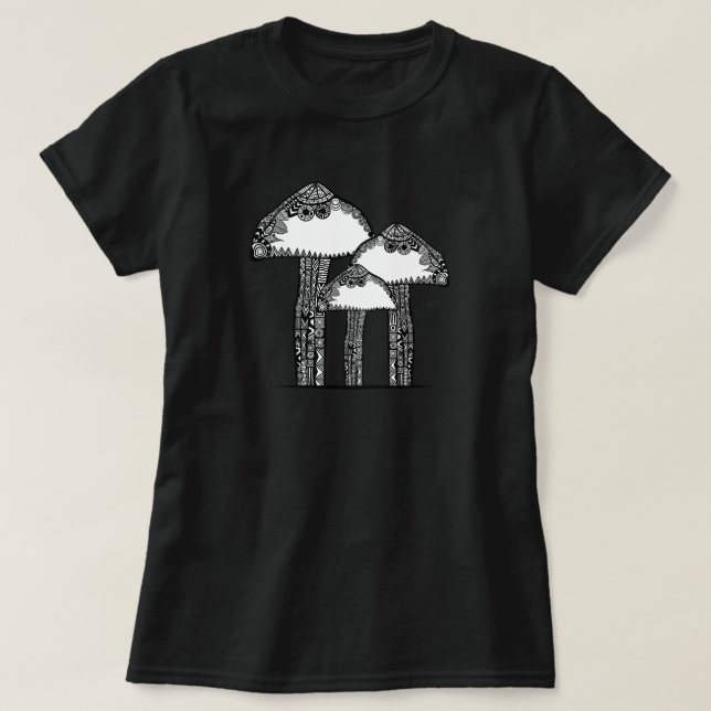 Mushroom T-shirt girl (Design Front)