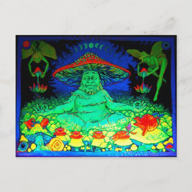 Mushroom Tea Postcard (Front)