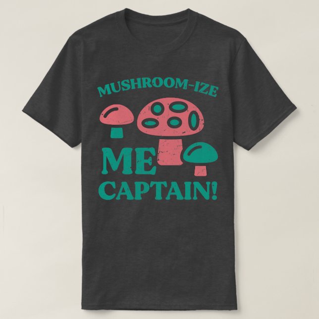 Mushroom tee Mycology Fungi Foraging Mushroom Whis (Design Front)