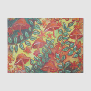 mushroom tissue paper