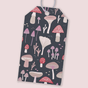 Mushroom Toadstool Fungi Gift Tags