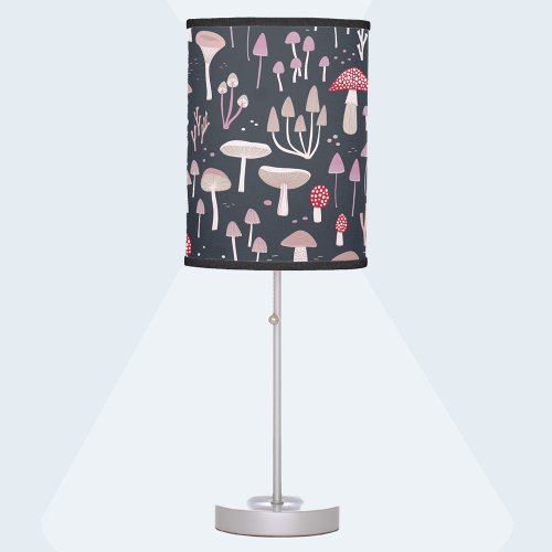 Mushroom Toadstool Fungi Table Lamp