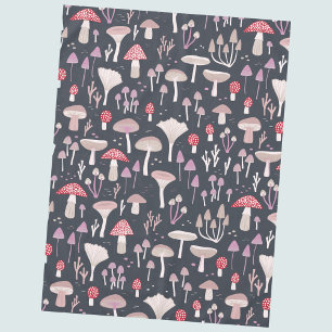 Mushroom Toadstool Fungi Tablecloth
