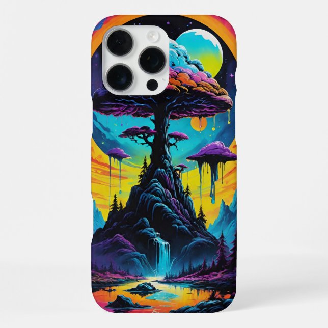 Mushroom Trip 2 iPhone Case (Back)