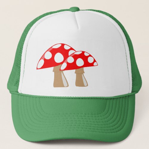 Mushroom Trucker Hat