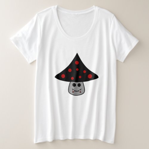 Mushroom Vampire Plus Size T_Shirt