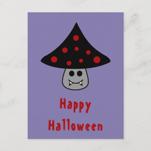 Mushroom Vampire Postcard