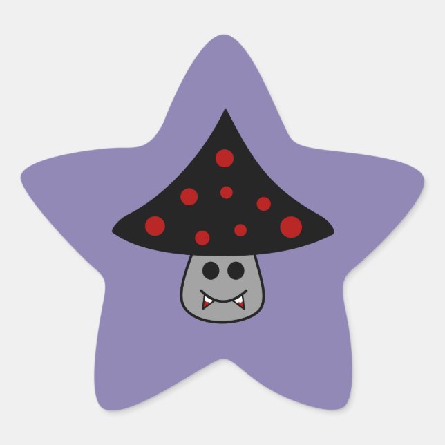 Mushroom Vampire Stickers (Front)
