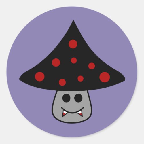 Mushroom Vampire Stickers
