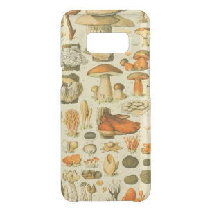 Mushroom Vintage Toadstool Antique Art Uncommon Samsung Galaxy S8 Case