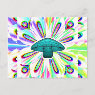 Mushroom Vision Postcard