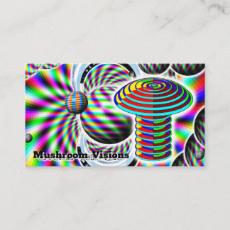 Mushroom Visions (change the words) Business Card