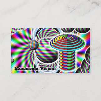 Mushroom Visions (change the words) Business Card