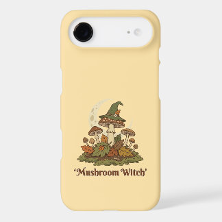 Mushroom Witch Goblincore Fall Halloween iPhone 17 Air Case