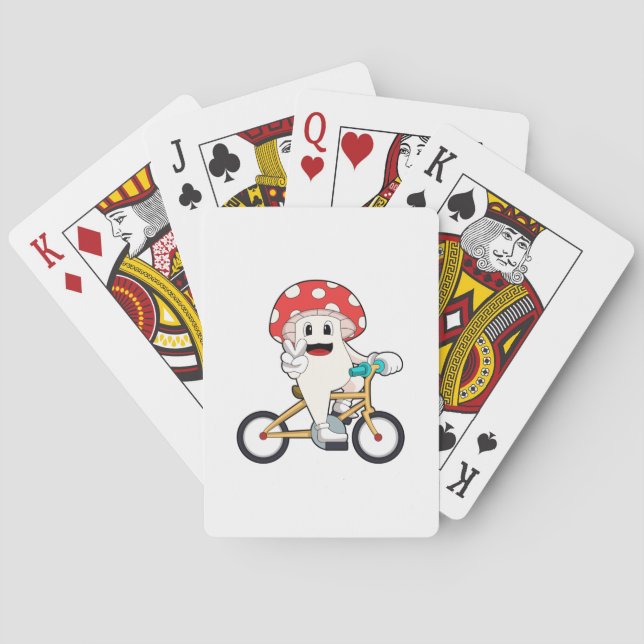 Mushroom with PNG Poker Cards (Back)
