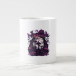 Mushroom Woods Whimsigoth Witchy Screenprint Desig Giant Coffee Mug