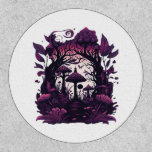 Mushroom Woods Whimsigoth Witchy Screenprint Desig Patch