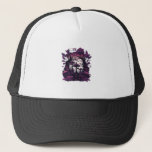 Mushroom Woods Whimsigoth Witchy Screenprint Desig Trucker Hat