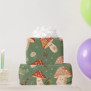 Mushroom Wrapping Paper
