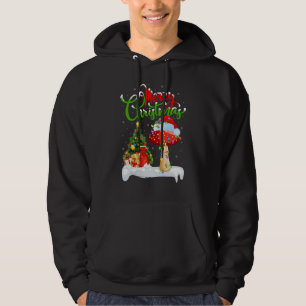 Mushroom   Xmas Decorations Santa Mushroom Christm Hoodie
