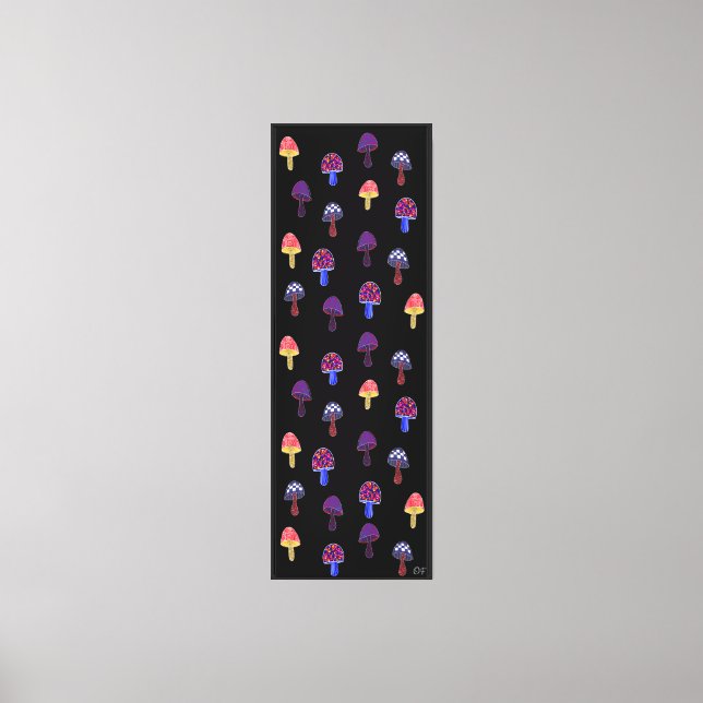 Mushroomed Canvas Print (Front)