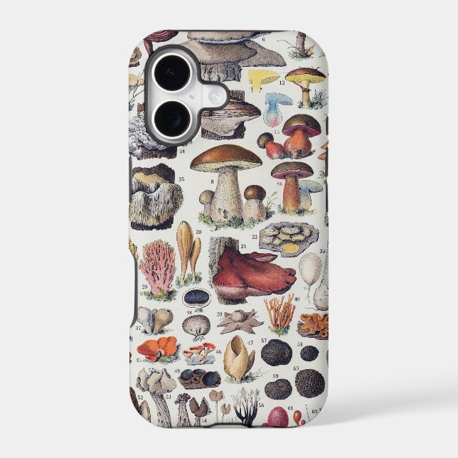 Mushrooms 2 iphone case (Back)
