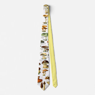 MUSHROOMS 4 NECK TIE